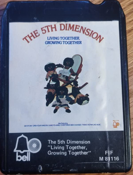 The 5th Dimension-"Living Together, Growing Together" 1973 8-TRACK TAPE
