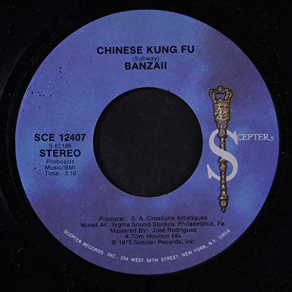 chinese kung fu / disco version [Vinyl] BANZAII