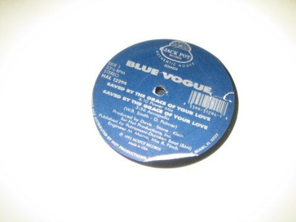 Blue Vogue-"Saved by the Grace of You" 1992 Original Maxi-Single HOUSE