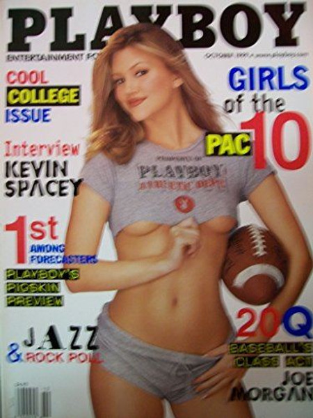 Playboy Magazine, October 1999 VINTAGE GIRLS OF THE PAC 10