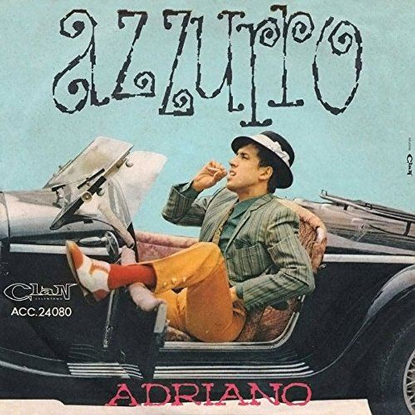 Adriano Celentano-"Azzurro" 1968 Original PS 45rpm ITALY