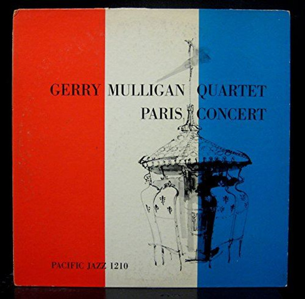 Gerry Mulligan Quartet-"Paris Concert" 1955 Original DG MONO LP Pacific Jazz