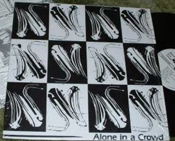 Various-"Alone in a Crowd" 1984 CLEVELAND NEW WAVE Comp. LP Roller Label RARE