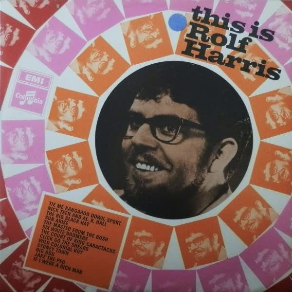 Rolf Harris-"This is Rolf Harris" 1960s AUSTRALIAN Import LP MONO Novelty