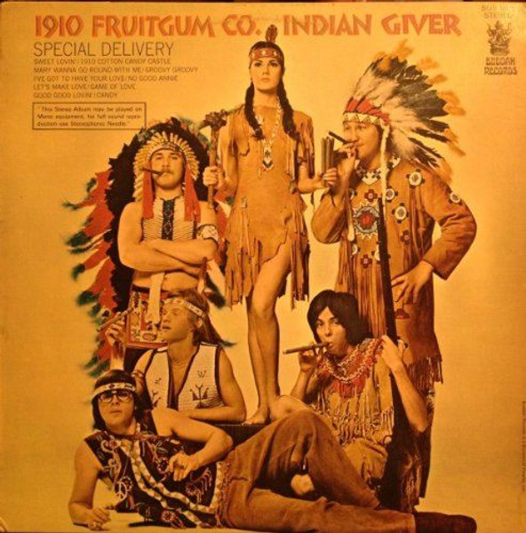 1910 Fruitgum Co.-"Indian Giver" 1969 Original BUBBLEGUM LP SHRINK!