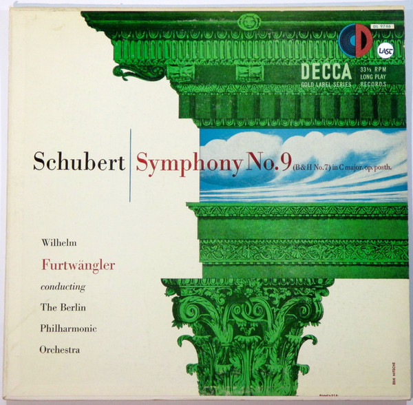 Furtwangler/Berlin Philharmonic Orch.-"Symphony No. 9" 1961 Decca LP MONO