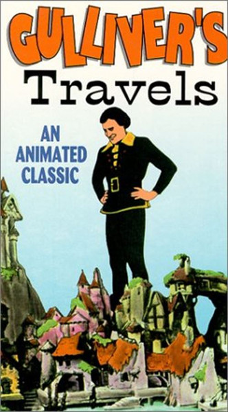 "Gulliver's Travels" An Animated Classic 1939 VHS Tape JONATHAN SWIFT