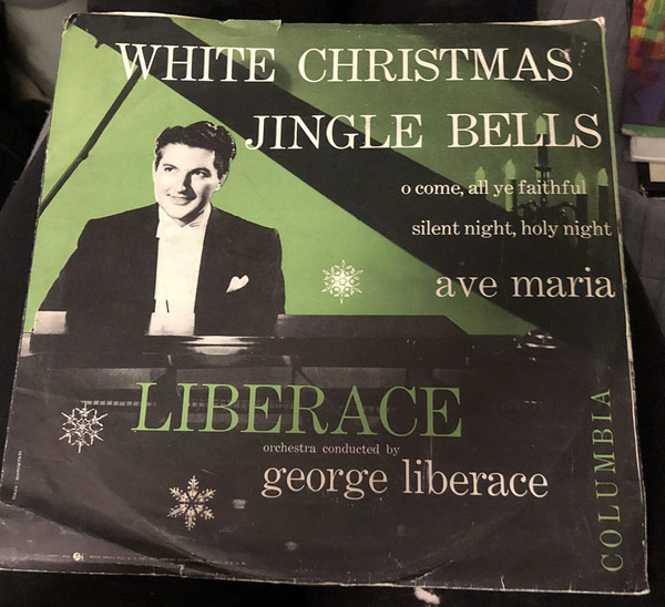 Liberace-"Ave Maria" 1953 Original PICTURE SLEEVE 78rpm EP CHRISTMAS