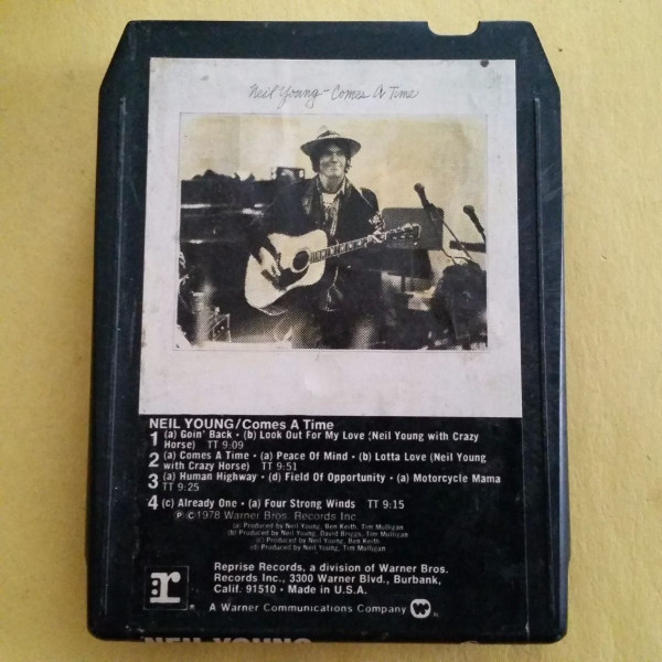 NEIL YOUNG Comes A Time 8 Track Tape 1978 Reprise REP M8 2266 [Audio Cassette]