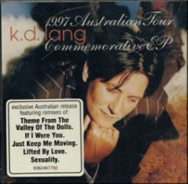 K.D. Lang-"1997 Australian Tour Commemorative EP" CD Hype Sticker AUSSIE Release