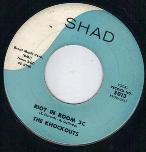 The Knockouts-Riot in Room 3c/Darling Lorraine" 1959 Original ROCKABILLY 45rpm