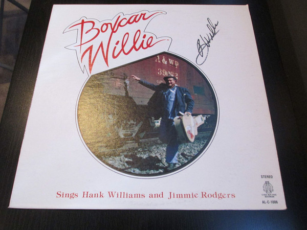 Boxcar Willie-"Sings Hank Williams and Jimmie Rodgers" 1979 Original LP