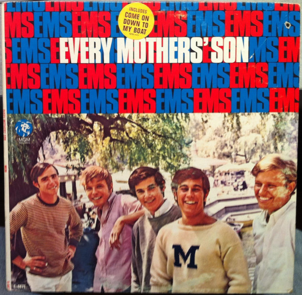 Every Mothers' Son-Self-Titled 1967 Original GARAGE ROCK LP Hype Sticker