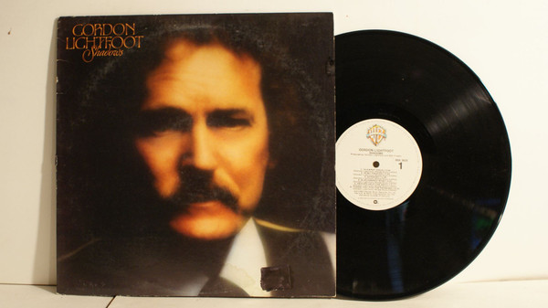 Gordon Lightfoot-"Shadows" 1982 Original LP PROMO INNER R.I.P.