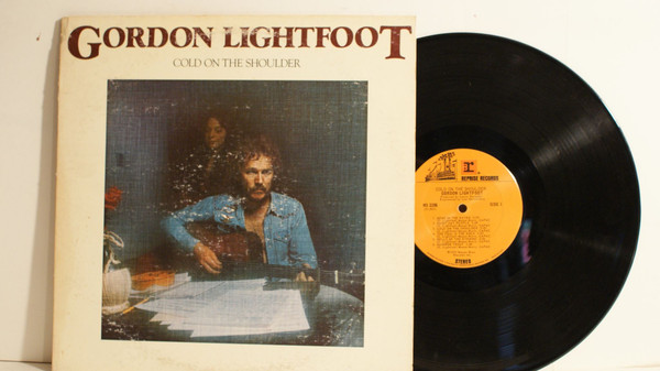 Gordon Lightfoot-"Cold on The Shoulder" 1975 Original LP INNER SHRINK R.I.P.