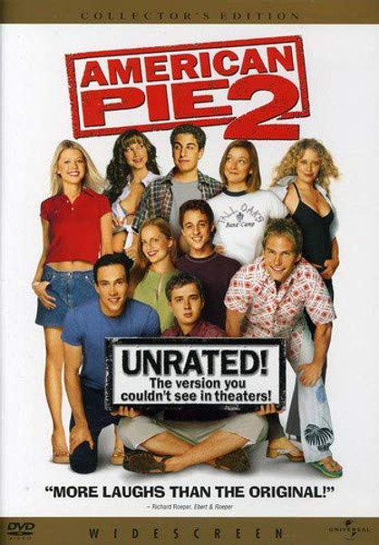 "American Pie 2"-2002 Collector's Edition Widescreen DVD Jason Biggs UNRATED