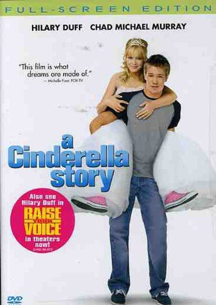 "A Cinderella Story" Full-Screen Edition 2004 DVD Hilary and Haylie Duff