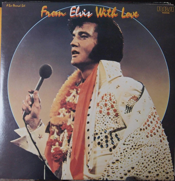 Elvis Presley-"From Elvis with Love" 1978 DOUBLE-LP INNER SLEEVES