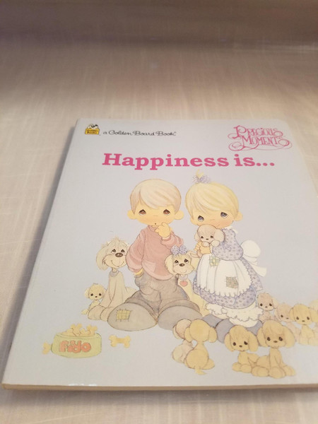 "Happiness Is..." 1995 Golden Books by Butcher, Samuel J. PRECIOUS MOMENTS