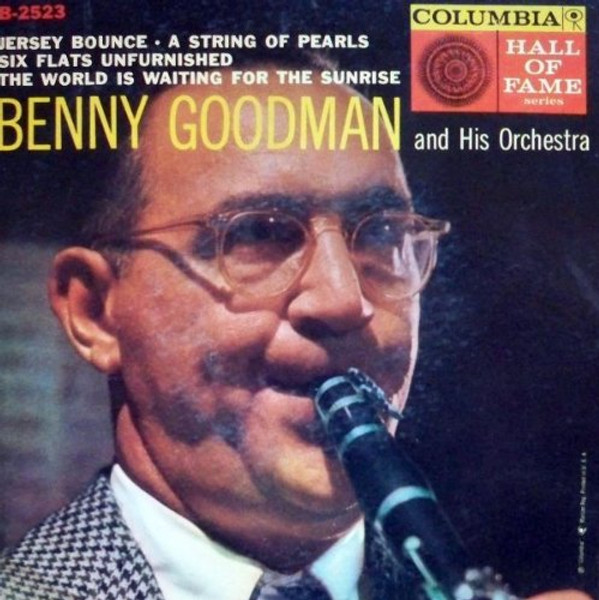 Benny Goodman-7"45rpm PICTURE SLEEVE EP Columbia Hall of Fame Series SWING JAZZ