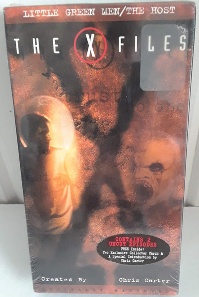 "The X-Files"-"Little Green Men/The Host" 1996 VHS Tape GILLIAN ANDERSON