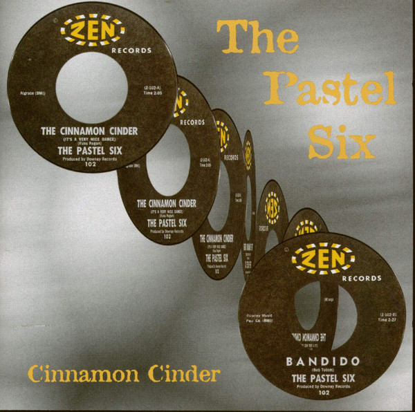 The Pastel Six-"Cinnamon Cinder" 1998 GARLAND Label CD SURF