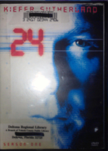 "24" Season 1 DVD BOX SET Kiefer Sutherland BONUS EXTRAS!