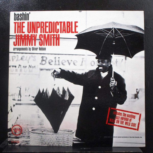 Jimmy Smith-"Bashin'" 1962 Original MONO LP VERVE Laminated Cover