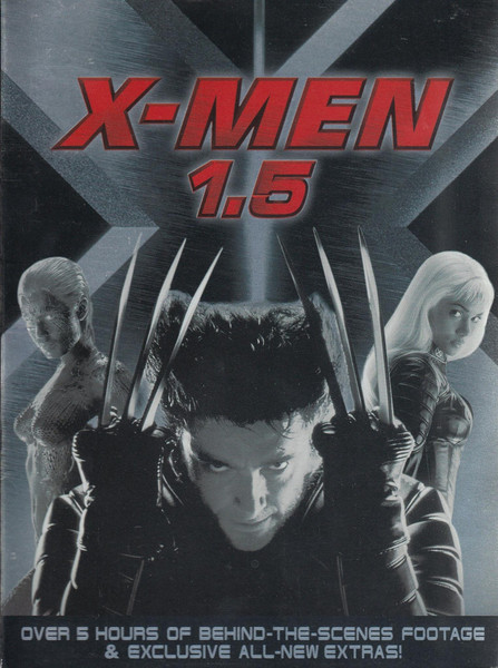 "X-Men 1.5" 2003 DVD 5 HOURS of BEHIND-THE-SCENES & EXTRAS Patrick Stewart
