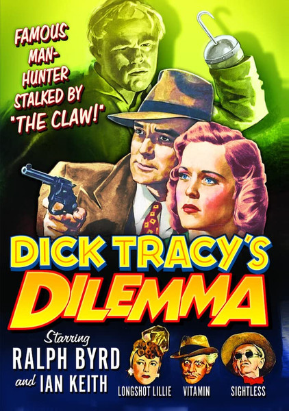 "Dick Tracy's Dilemma" 2014 DVD RALPH BYRD