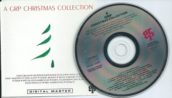 Various-"A GRP Christmas Collection" 1988 CD DAVE GRUISIN YUTAKA CHICK COREA +