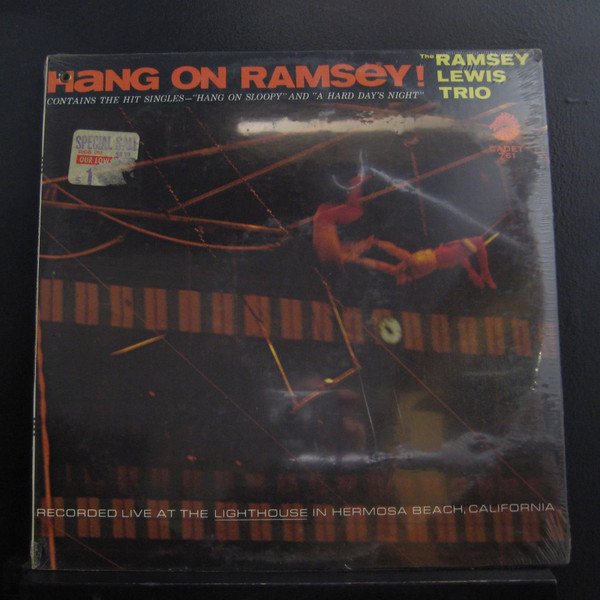 The Ramsey Lewis Trio-"Hang On Ramsey!" 1965 Original LP MONO Inner SOUL-JAZZ