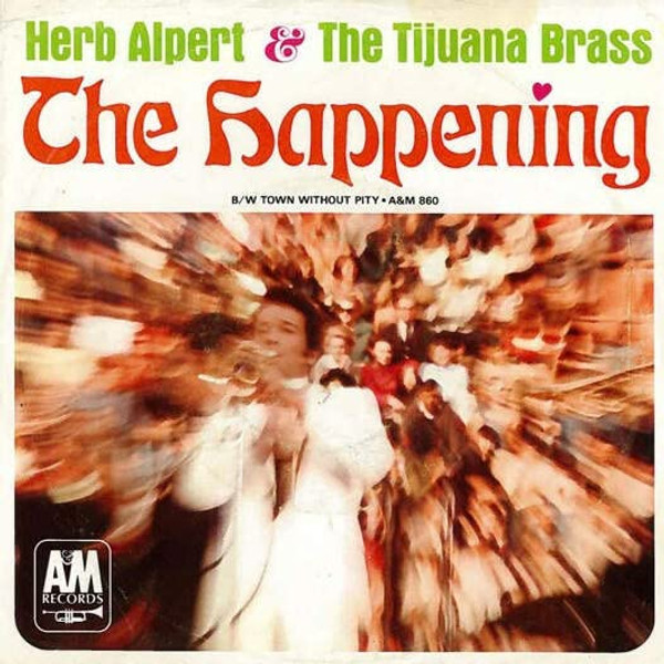 Herb Alpert & The Tijuana Brass-"The Happening" 1967 Original PICTURE SLEEVE 45