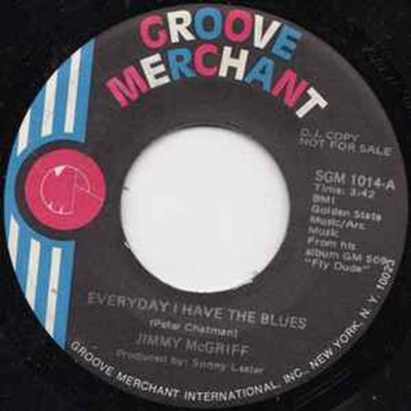 Jimmy McGriff-"Everyday I Have The Blues/It's You I Adore" 1972 Original 45rpm