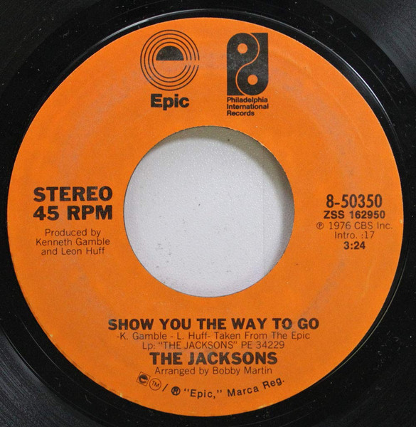 The Jacksons-"Show You The Way to Go/Blues Away" 1976 Original 45rpm EXCELLENT