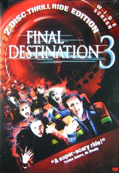 "Final Destination 3" 1996 Widescreen Edition DVD