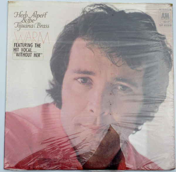 Herb Alpert & The Tijuana Brass-"Warm" 1969 Original LP INNER SLEEVE