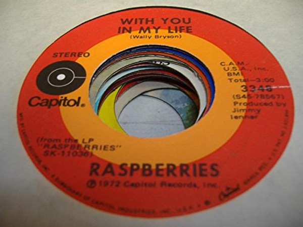 Raspberries-"Go All The Way" 1973 Original 45rpm POWER POP R.I.P. Eric Carmen