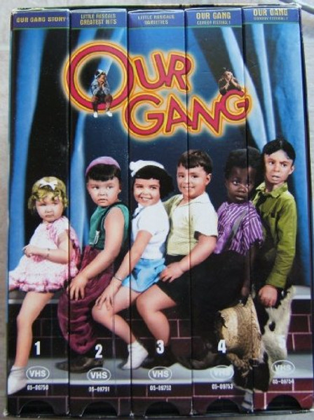 "Our Gang" 5-VHS Tape Box Set MOST SEALED The Little Rascals