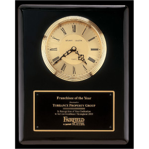 Black Piano Finish Clock