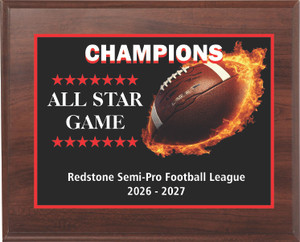 Full Color Cherry Finish Sports Plaque - PX2801SPT Full Color Cherry Finish Sports Plaque - PX2801SPT