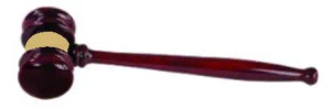 10" Rosewood Piano Finish Gavel