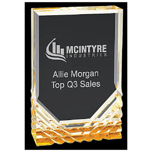 Gold Jewel Mirage Freestanding Acrylic