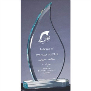 "Flame" Jade Acrylic