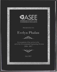 Black Piano Finish Plaque with Florentine Border Designer Plaque Plate