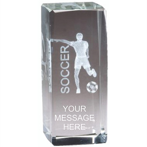 Male Soccer Crystal