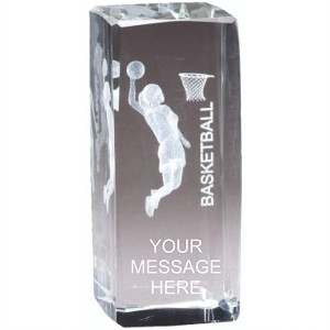Female Basketball Crystal