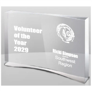 Curvature Award Acrylic