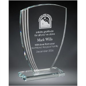 Contour Arch Clear Glass Award