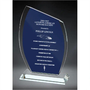 Blue Azure Peak Glass